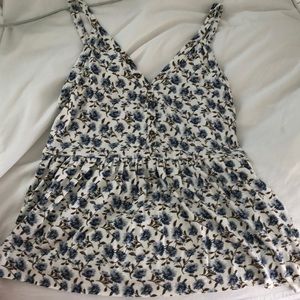 Floral tank top
